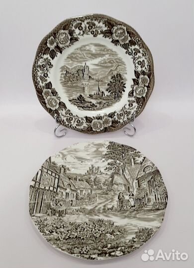 Винтажные тарелки Англия