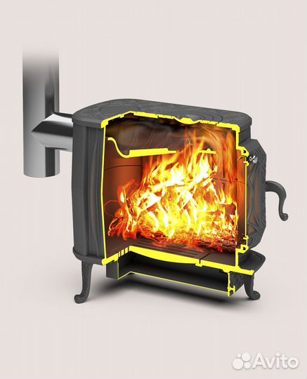 Печь отопительная Verona-200