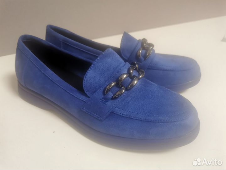 Туфли из велюра