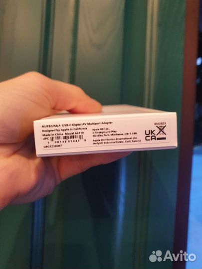 USB-C to Digital AV адаптер apple multiport