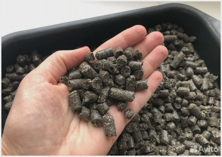 Пеллеты из лузги подсолнечника