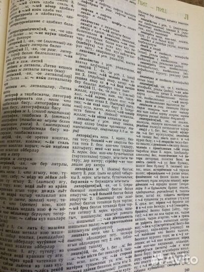 Русско-татарский словарь Ганиева — большой