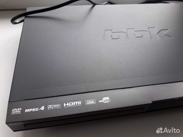 DVD CD плеер проигрыватель BBK с пультом