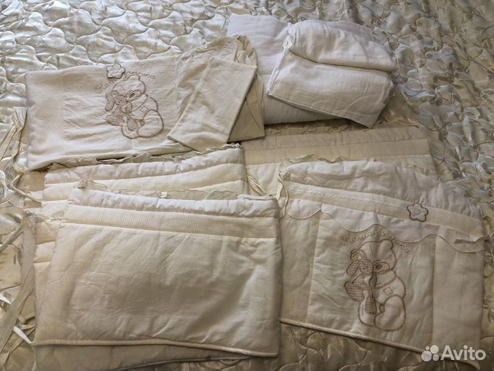 Бортики для детской кроватки