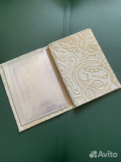 Обложка для автодокументов и паспорта натуральная