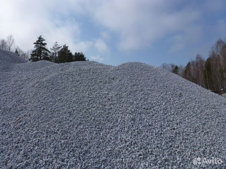 Доставка Щебень, песок, чернозём