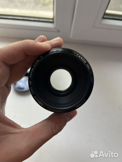 Обьектив Canon Lens EF 50mm 1:1.8 II