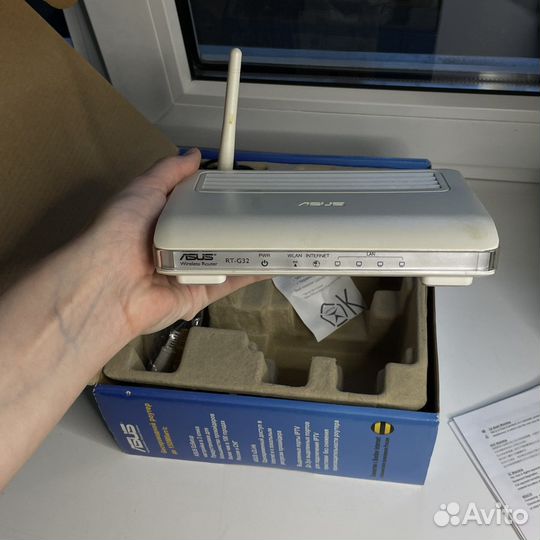 Беспроводной WI-FI роутер asus RT-G32