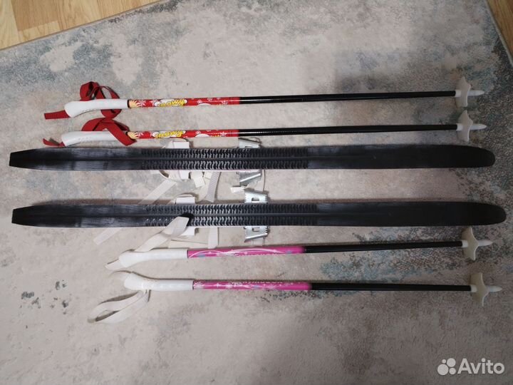 Лыжи детские 100см
