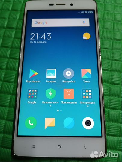 Xiaomi Redmi 3S, 2/16 ГБ