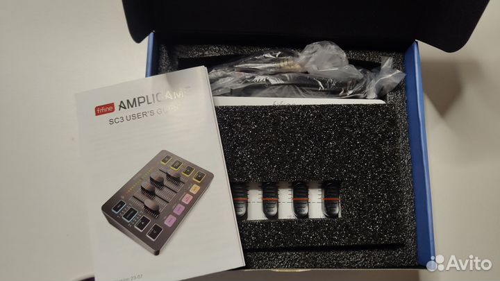 Микшер / Звуковая карта Fifine mixer SC3 (White)