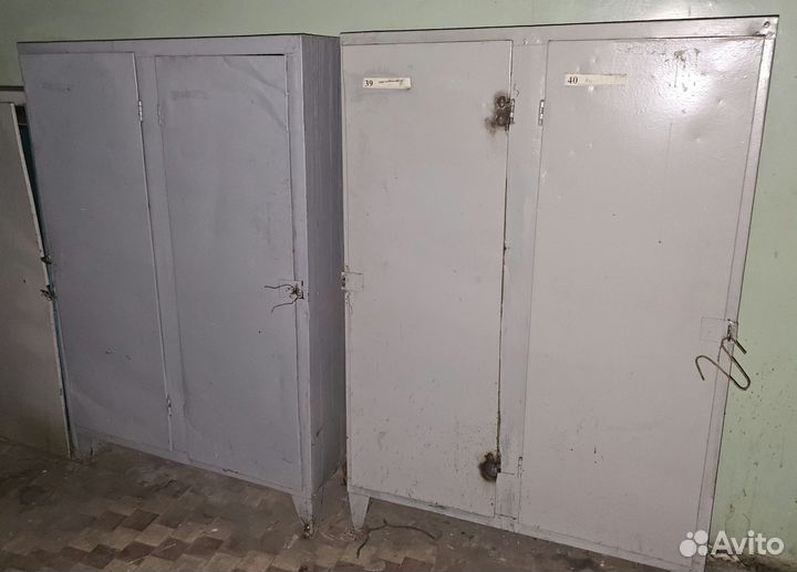 Шкаф металлический для спец одежды