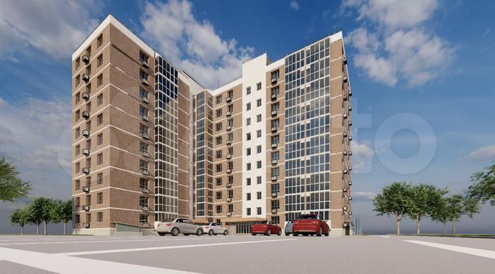 1-к. квартира, 44,5 м², 9/10 эт.