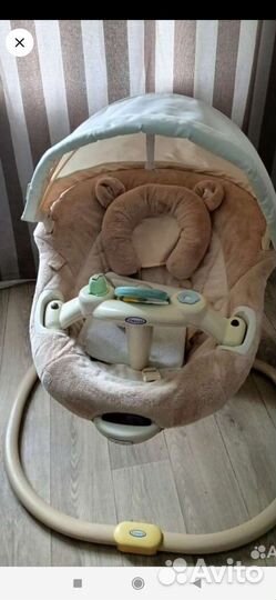 Детские электронные качели для новорожденных