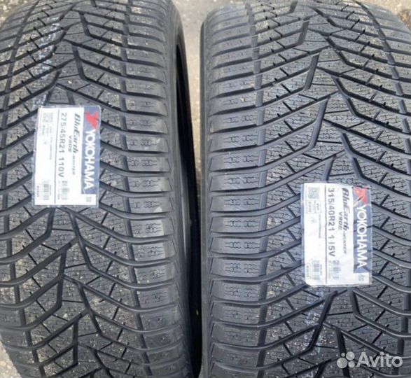 Yokohama BluEarth Winter V905 275/45 R21 и 315/40 R21