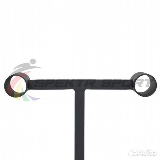 Переносной хореографический станок регулируемый Дубль Опоры - нерж. сталь, Поручни - дуб Pioner A142