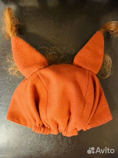 Карнавальная детская шапка Белка