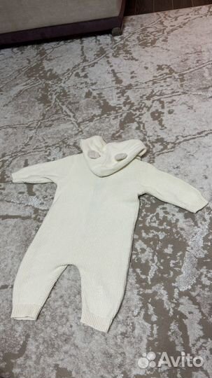 Комбинезон детский вязанный оазмер 68