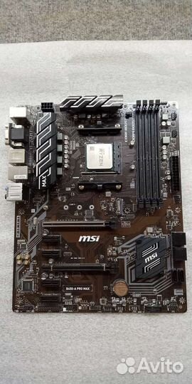 Материнская плата с процессором amd ryzen 5 2600х