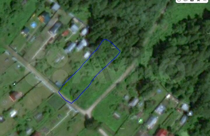 Участок 9,6 сот. (СНТ, ДНП)