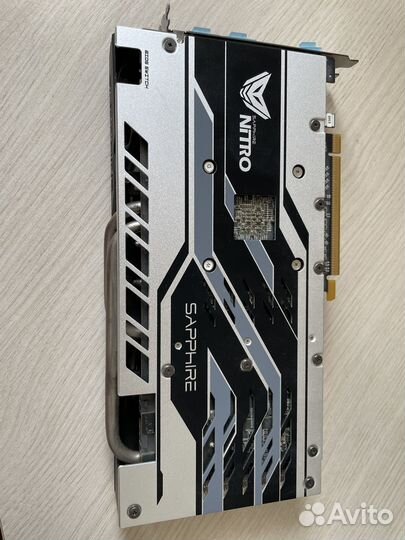 Видеокарта Sapphire Radeon nitro+ RX 580 4GB