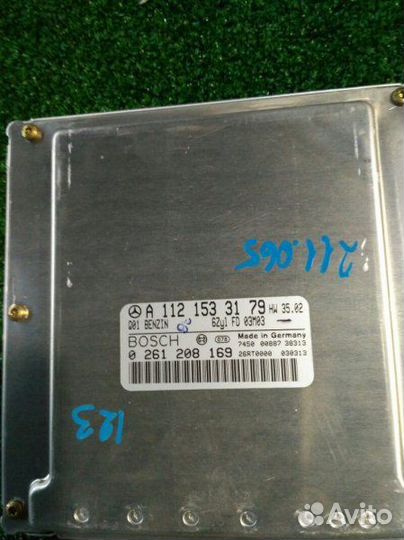 Блок управления двигателем (эбу двс) Mercedes-Benz