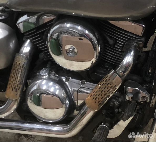 Kawasaki VN1500 Mean Streak 2003 двигатель