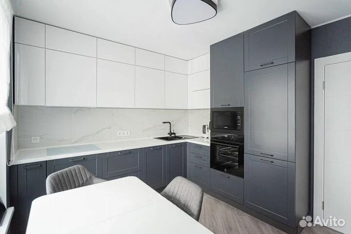 Цена за всю кухню. Серый лофт CN:035206