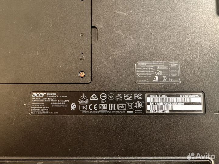 Ноутбук Acer TMB118-M-C0EA
