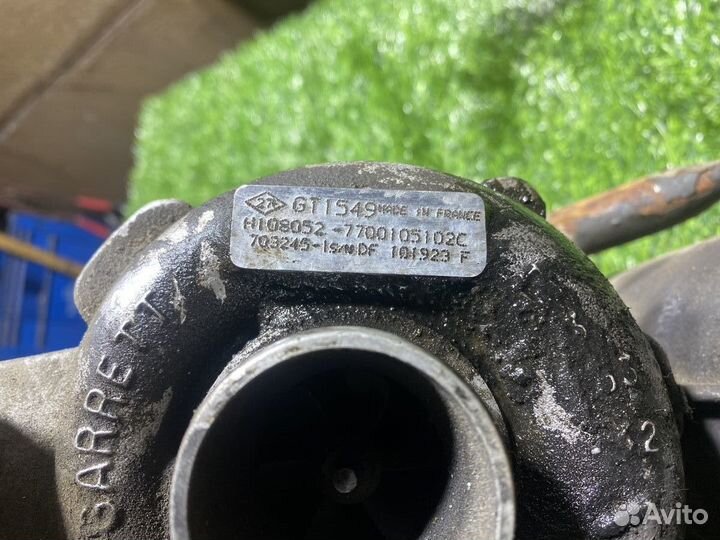 Турбина Renault Scenic 1 поколение рестайлинг