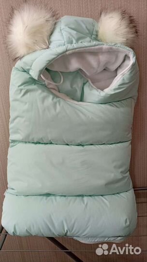 Конверт кокон, в коляску, на выписку