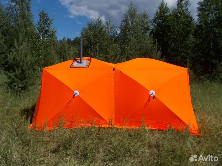 Палатка Куб 2,20 1-сл Дупле Походная баня Уралзонт