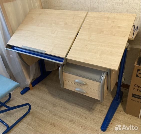 Растущая парта и стул Дэми