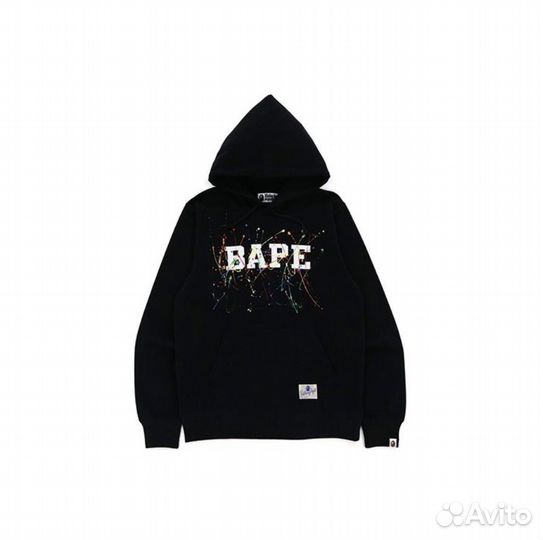 Худи Bape Paint Splatter
