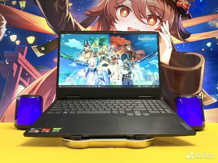 Топовый игровой ноутбук Lenovo - RTX