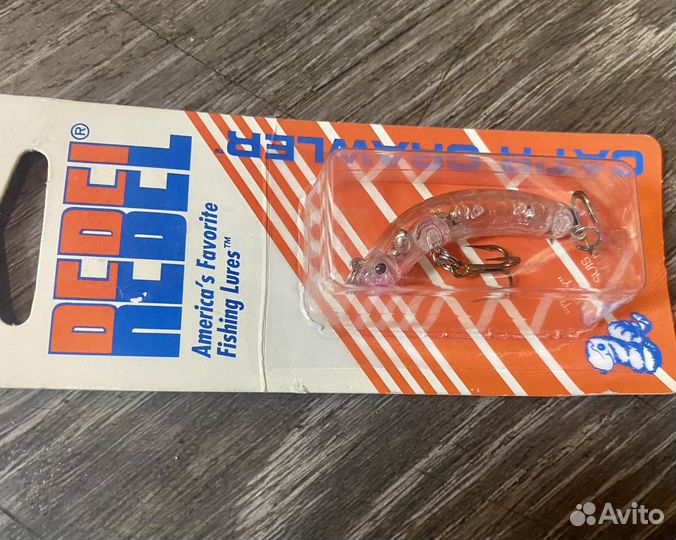 Воблер Rebel Catr Crawler 40mm имитация гусеницы