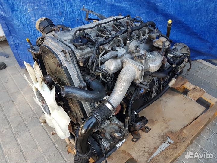 Двигатель D4CB Euro3 с навесным оборудованием