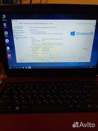 Ноутбук Dell core i7 2670qm 16 gb ram