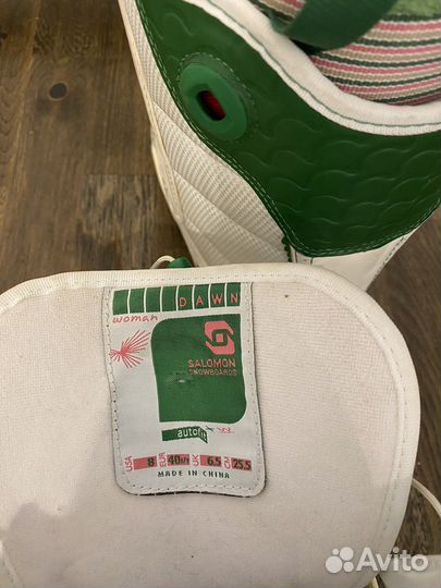 Ботинки женские для сноуборда Salomon