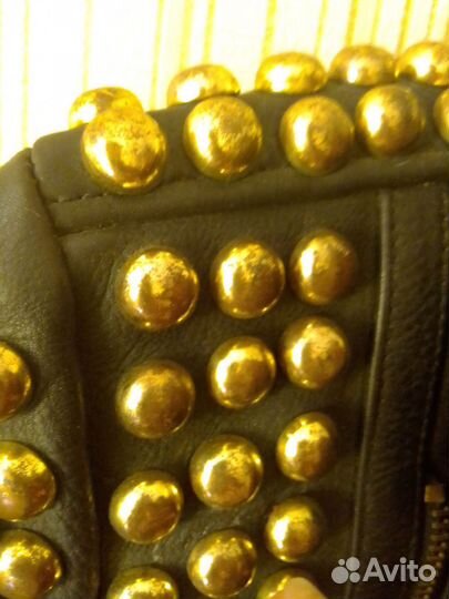 Куртка косуха Witchery. Австралия. Кожа/клёпки