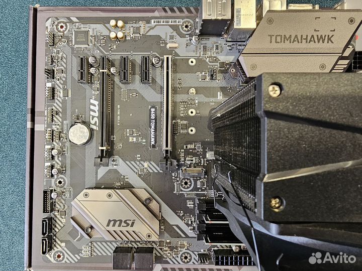 Процессор AMD Ryzen 5 5600G, MSI B450 tomahawk