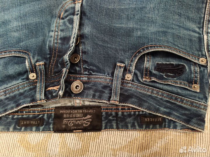 Джинсы подростковые superdry