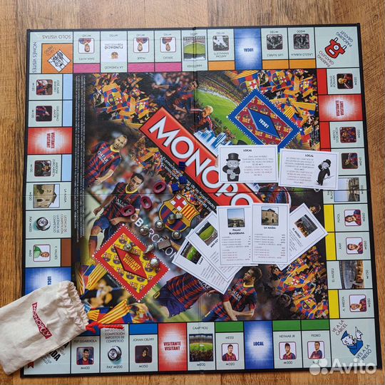 Испанская Монополия фк Барселона