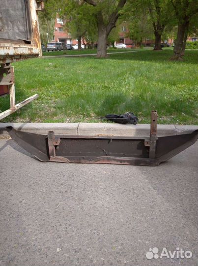 Силовой бампер на Ниву