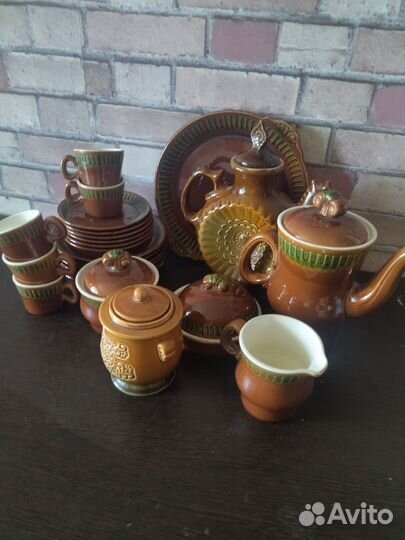 Кофейный сервиз керамика СССР
