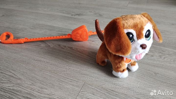 FurReal Friends игрушка щенок большой на поводке