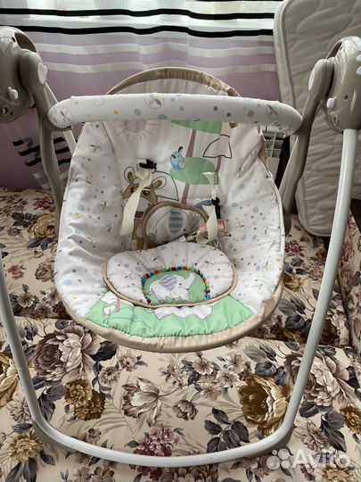 Детские электронные качели