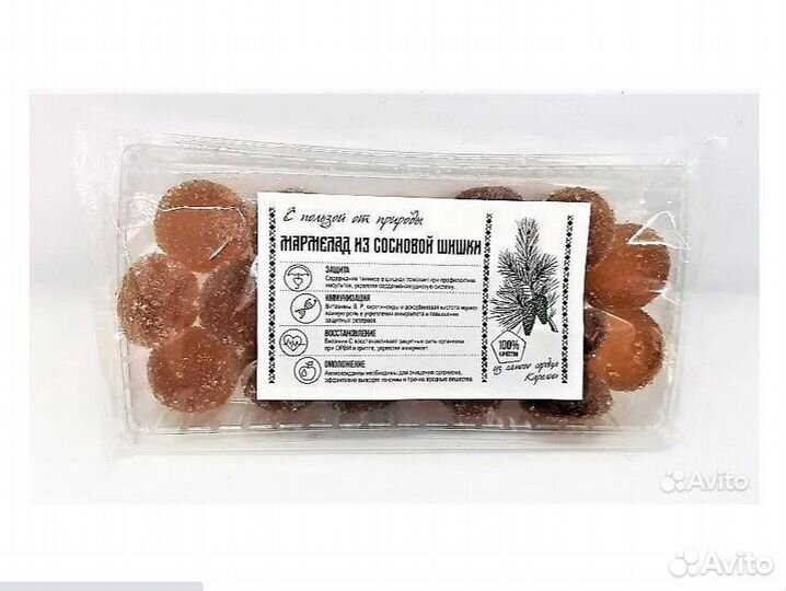 Мармелад из сосновой шишки опт