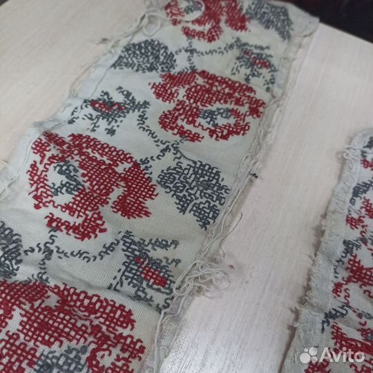 Старинный Сурпан рушник чув украшение (сзр)