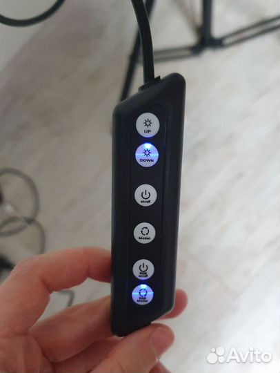 Кольцевая лампа со штативом + тренога 26 см RGB